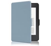 MOROCK Case for 6" Kindle Paperwhite 5th/6th/7th Generation 2012-2017 Released(Model No. EY21 & DP75SDI), Premium Lightweight PU Leather Cover with Auto Wake/Sleep, Misty Blue