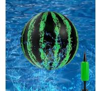 Morofme Swimming Pool Ball 9 inch Ball Game for Pool Swimming Float Toy Balls Inflatable Pool Balls for Under Water Passing Buoying Dribbling Diving and Pool Games for Adults (Green)