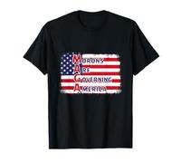 Morons are Governing America US Flag T-Shirt