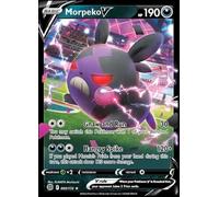 Morpeko V 095/172 Brilliant Stars - Ultra Rare Pokemon Card - Holo Foil