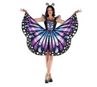 Morph 3X-Large Adult Butterfly Wings Costume - Halloween