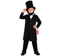 Morph, Abraham Lincoln Costume, Halloween Costumes for Kids, S
