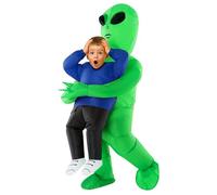 Morph Alien Costume Kids (4-6yrs), Inflatable Aliens Costumes, Blow Up Alien Costume Boys, Halloween Costumes for Kids