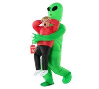 Morph Alien Costume Kids (4-6yrs), Red Abductee Alien Inflatable Costumes for Boys, Boys Halloween Costume, Halloween Costumes for Kids