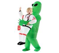 Morph Alien Costume Kids, Astronaut Inflatable Alien Costumes, Halloween Costumes for Kids, Boys Halloween Costume