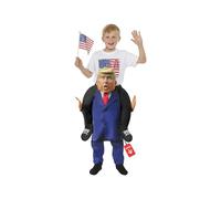 Morph, American President Ride On Piggyback Costume Kids, Halloween Costume