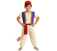 Morph Arabian Prince Costume Boys, Desert Prince Costume Kids, Halloween Costumes For Boys, T2 (3-4Y)