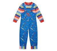 Morph Boys' Horror Movie Costume - Playtime Killer with Wig - Blue - XL - Halloween