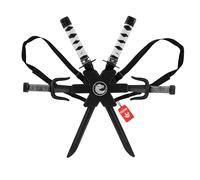 Morph - BPA Free - Ninja Costume Accessories with Ninja Swords for Kids with Back Strap Kids Swords for Boys
