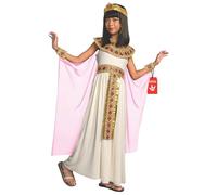 Morph Cleopatra Costume for Kids - Egyptian Costume for Girls - Halloween Dress Up - Egypt Themed Outfit, Medium