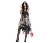 Morph Corpse Bride Costume for Women, Zombie Bride Costume Women, Womens Halloween Costumes, Fancy Dress For Adults, 3X-Large