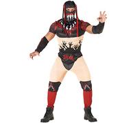 Morph Finn Balor WWE Wrestling Costume for Adults - Halloween Wrestler Outfit and Accessories for Fans, X-Large