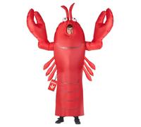Morph Giant Lobster Inflatable Costume Accessory for Parties, Events, Halloween Fun, Unique Outfit, One Size