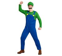 Morph Green Plumber Costume, Plumber Costume, Halloween Costumes Men, Fancy Dress For Adults, Mens Halloween Costumes, Large