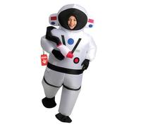 Morph Inflatable Astronaut Costume Kids Space Helmet Blow Up Halloween Costumes for Kids One Size