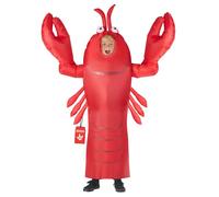 Morph Inflatable Lobster Costume For Kids, Funny Sea Creature Outfit, Perfect For Halloween Parties And Dress-Up