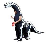 Morph MCGIDIS Dinosaur Costume, Men, Diplodocus Skeleton Adults, One Size