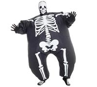 Morph Megamorph Inflatable Skeleton Costume for Adults - Funny Blow Up Halloween Costume Accessory - Halloween Inflatables