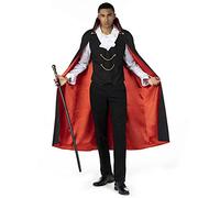 Morph Men Vampire Costume, Halloween Costumes For Men Vampire, Mens Halloween Costumes Adult Scary, Dracula Outfit Adults, X-Large