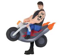 Morph Motorbike Inflatable Costume For Kids - Ride On Halloween Costume - Blow Up Kids Costumes - Fun Dress Up, One Size
