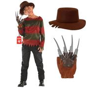 Morph Nightmare Killer Costume Kids With Claw, Halloween Costumes For Kids, Boys Halloween Costume, Large