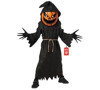 Morph Pumpkin Costume Kids, Pumpkin Grim Reaper Costume Boys, Scary Halloween Costumes, Kids Halloween Costumes for Boys, 12-14 Years
