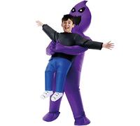Morph Purple Ghoul Halloween Inflatable Costume Kids Ghost Carry Me Costume for Boys - Fun Blow Up Outfit