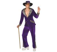 Morph Purple Pimp Costume, Pimp Costume Men, 70s Outfit Mens, Halloween Costumes Men, Fancy Dress For Adults, Large