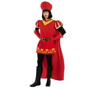 Morph Red Fairytale Lord Costume Men, Funny Halloween Costumes For Men, Movie Character Costumes Adult XL