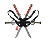Morph Red Ninja Swords For Kids Ninja Costume For Boys Accessories Toy Weapons For Boys BPA Free Halloween Costumes For Kids