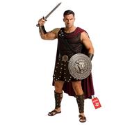 Morph Roman Gladiator Costume Men, Roman Soldier Costume Men, Centurion Costumes Adult, Halloween Costumes Men, X-Large