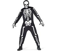 Morph Skeleton Costume for Men - Adult Skeleton Jumpsuit - Halloween Costume for Men - Spooky Outfit, X-Large