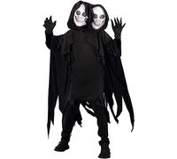 Morph Two Headed Ghoul Costume for Kids, Grim Reaper Costume Kids, Halloween Costumes for Boys, Scary Boys Halloween Costumes, Medium