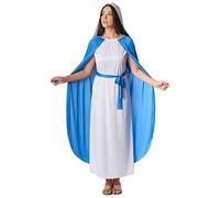 Morph Virgin Mary Costume for Women - Nativity Mary and Joseph Costume - Santa Maria Dress for Christmas Celebrations, Large