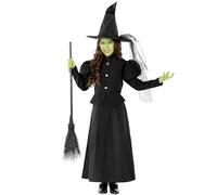 Morph Wicked Witch Costume For Girls, Kids Witch Dress, Wicked Halloween Costumes For Kids S