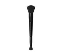 Morphe M101 Lightform Dual-Ended Complexion Brush - 2-in-1 Concealer & Foundation Brush - Smaller Side Blends Hard-to-Reach Areas - Made with Cutting-Edge Synthetic Bristles (1 Count)
