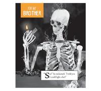 Morphed Birthday Card for Brother, Brother Birthday Card, Funny Birthday Card Brother,