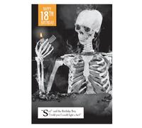 Morphed, 18th Birthday Card Boy, See! Said the Birthday Boy. I Told You I Could Light….. ! Age 18 Birthday Card, Funny 18th Birthday Card for a Man