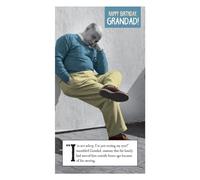 Morphed Funny Grandad Birthday Card