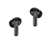 Morpheus 360 Nemesis ANC Wireless Noise Canceling Earbuds, Wind Noise Reduction, Bluetooth 5.3 Wireless Ear Buds, One Touch Media Control, Waterproof, with Recharging Case - Pure Black