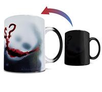 Morphing Mugs DC Comics - Batman: The Dark Knight - Joker - Why So Serious - One 11 oz Color Changing Heat Sensitive Ceramic Mug - Image Revealed When HOT Liquid Is Added!