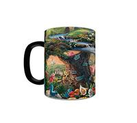 Morphing Mugs Disney - Alice in Wonderland - Thomas Kinkade - One 11 oz Color Changing Heat Sensitive Ceramic Mug - Image Revealed When HOT Liquid Is Added!