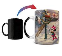 Morphing Mugs Disney - Mickey Mouse - Minnie Mouse - Victorian Christmas - Thomas Kinkade - One 11 oz Color Changing Heat Sensitive Ceramic Mug - Image Revealed When HOT Liquid Is Added!