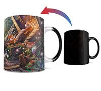 Morphing Mugs Disney - Snow White and the Seven Dwarfs - Thomas Kinkade - One 11 oz Color Changing Heat Sensitive Ceramic Mug - Image Revealed When HOT Liquid Is Added!