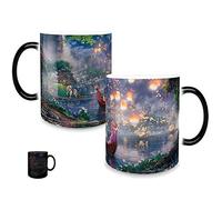 Morphing Mugs Disney - Tangled - Rapunzel - I See the Light - One 11 oz Color Changing Heat Sensitive Ceramic Mug - Image Revealed When HOT Liquid Is Added!