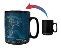 Morphing Mugs Harry Potter - Celestial Hogwarts Houses - Ravenclaw - Sorting Hat Heat Sensitive Clue Mug - Full image revealed when HOT liquid is added - 16oz Large Drinkware