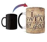 Morphing Mugs Harry Potter - Hogwarts Marauder's Map - I Solemnly Swear - 11 oz Heat Sensitive Mug - Image Revealed With HOT Liquid added! - Officially Licensed Collectible
