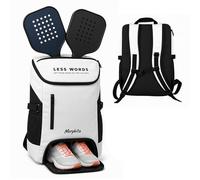 Morphita Performance Backpack - Sleek, Lightweight Bag for Padel, Pickleball, Travel & Everyday Use - Unisex Sports Style with Laptop Sleeve & Paddle Pocket