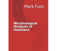 Morphological Analysis of Galatians (Morphology of the New Testament)