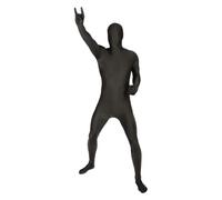Morphsuit Full Body Costume - Black, XXL | Original Bodysuit for Adults & Kids | Super Stretch Suit Great for DIY Party Outfit | Halloween, Cosplay, Fancy Dress | For Men & Women